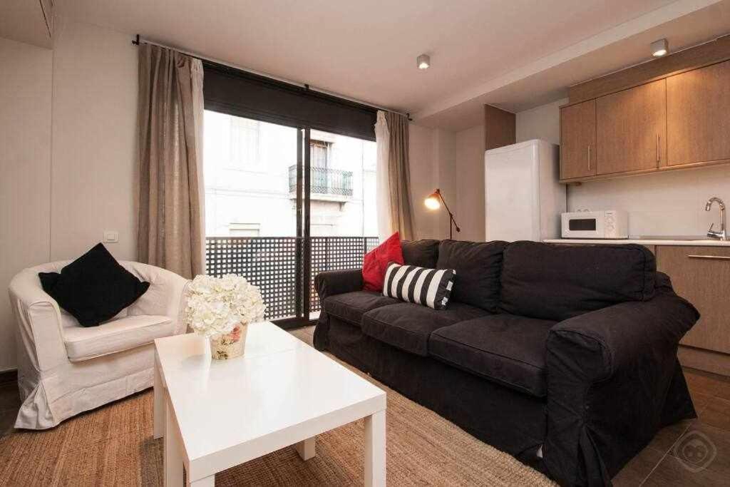 Port VII Apt Centrico Acogedor W Balcon 23 バルセロナ エクステリア 写真